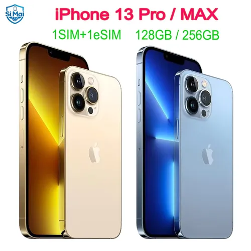 Apple iPhone 13 Pro 6.1" Phone 13 Pro Max 6.7" Original Retina OLED Face ID Unlocked 5G Mobile Phone