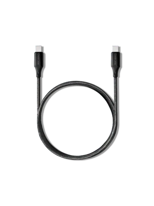 USB-C to USB-C Cable - Black - 1meter/60w
