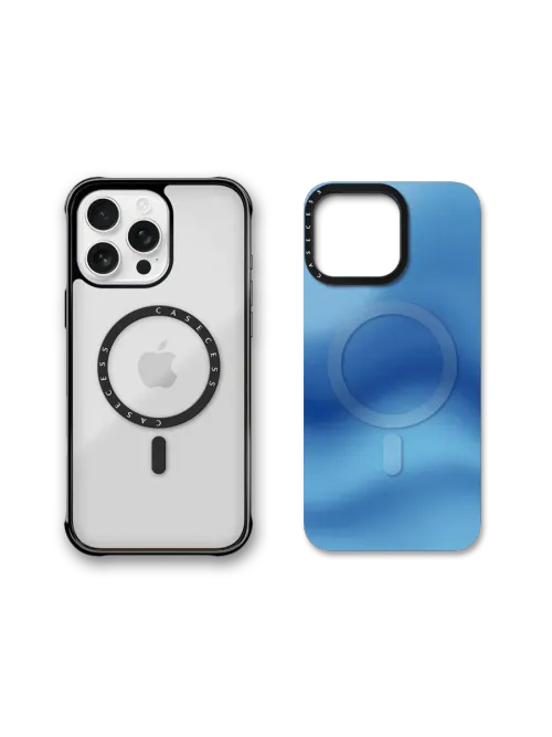 Santorini Azure Tides - iPhone 14 Pro / Base Case+Back Cover
