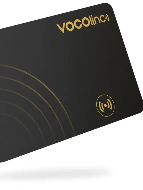VOCOlinc Ultra-thin Wallet Tracker Card, Smart Tag Wallet Tracker, Bluetooth Pairing Find My Item Finder Anti-lost Alarm Locator