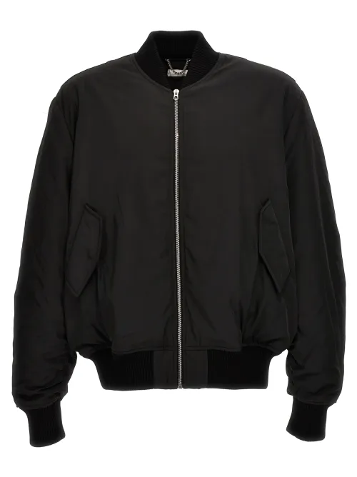 1989 Studio Padded Nylon Bomber Jacket — Black