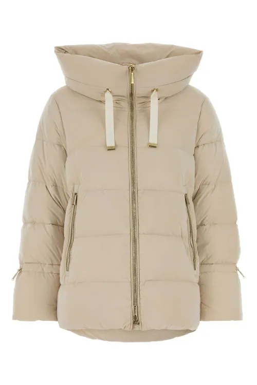 Moorer Giada Down Jacket — Beige