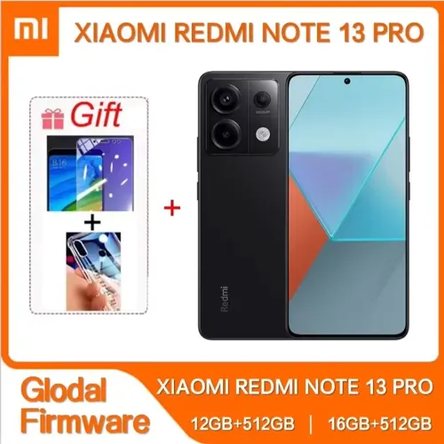 Xiaomi Redmi Note 13 Pro 5G 16GB 512GB Android 6.67 inch Qualcomm's Second Generation Snapdragon Global Rom 5G Smartphone