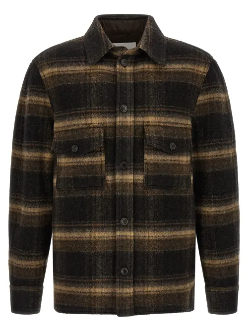 Isabel Marant Kervon Overshirt — Brown
