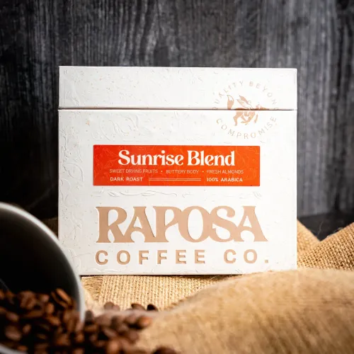 Sunrise Blend | Dark Roasted Whole Specialty Coffee Beans - 250g